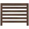 vidaXL Panele grzejnikowe brązowy dąb 104x20x82 cm materiał Podgląd zdjęcia produktu 3