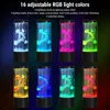 Jellyfish Lampe 16 RGB Farben 4 Beleuchtungsmodi Leise Produktbild-Vorschau 6