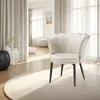tectake® Sessel Stella dick gepolstert, mit Samtbezug oder Produktbild-Vorschau 8