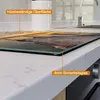 Wallario Herdabdeckplatte aus Glas, Größe 60 x 52 cm Produktbild-Vorschau 4
