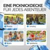 DETEX® pikniková deka kempingová deka XL 195x150 cm Náhled obrázku produktu 4