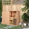 Outsunny Armoire abri de Jardin Remise pour Outils Bois de Voir les images du produit 2