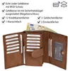 RFID Damen Geldbörse Portemonnaie Geldbeutel Damenbörse Produktbild-Vorschau 4