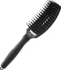 A black hairbrush with bristles is shown against a white background. Podgląd zdjęcia produktu