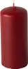 10 Papstar Stumpenkerzen Ø 40 mm, 90 mm bordeaux 17914 Produktbild-Vorschau 2