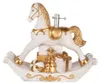 Clayre & Eef Support pour sapin de Noël Cheval à bascule Voir les images du produit 1
