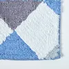 HOMESCAPES Rutschfeste Badematte mit Harlekin-Muster 100% Produktbild-Vorschau 2