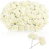 com-four® 10x Boeket tak - Decoratieve bloemtak met witte Productafbeelding-voorbeeld 1