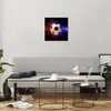 Bilder auf glas - Abstrakt ball flamme fußball - 40x40cm - Produktbild-Vorschau 6