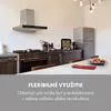 Klarstein Darya, nástenný digestor, EEK A, 60 cm, 310 m³/h Náhľad obrázku produktu 2