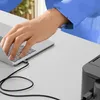 INF USB 3.0 B samec na C samice adaptér, ABS, 3.28cm, pro Náhled obrázku produktu 5