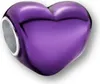 Pandora Charm Damen Violettes Metallic-Herz Sterling-Silber Produktbild-Vorschau 8