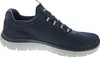 A side view of a navy blue Skechers shoe. Náhled obrázku produktu