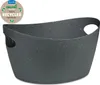 koziol Bottichelli Aufbewahrungskorb 4,5 l grau 35,0 x 27,5 Produktbild-Vorschau 2