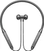 A pair of black neckband Bluetooth earbuds is shown against a white background. Anteprima dell’immagine prodotto