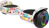 Rebel ZAB0014 Hoverboard LED RGB, 100 kg, 2 x 120 W, biały Podgląd zdjęcia produktu 5