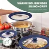 bremermann Universal-Glasdeckel mit Silikonrand, 30/32/34 Produktbild-Vorschau 5