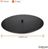 Abdeckplatte 85cm mit Griff - für Feuerplatten, Produktbild-Vorschau 5