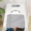 PawHut Katzenklo Edelstahl XXL Katzentoilette mit Deckel Produktbild-Vorschau 9