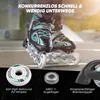 Apollo Inliner Super Blades Gr.M(35-38) schwarz/mint Skates Produktbild-Vorschau 5