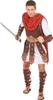 A man dressed in a Roman gladiator costume holding a sword. Anteprima dell’immagine prodotto