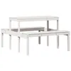 Picknicktisch 110x134x75 cm Massivholz Kiefer Produktbild-Vorschau 1