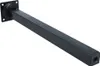 Eckiger Möbelfuss Stahl Möbelbein Sesselfuss Schwarz 25 x Produktbild-Vorschau 2