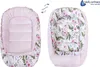 Babynest, Reisebett, Babynestchen, 100x60x15, Baumwolle Produktbild-Vorschau 3