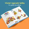 Olvy Magnetické stavebnice 120 dílků - Montessori Náhled obrázku produktu 3