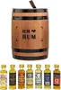 ICH LIEBE RUM Tasting Fass 41,7% Vol. 7x0,02l in Holzkiste Voir les images du produit 3