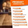 Holztisch Öl 0,5L Set mit Schleifmatte, Putzvliestuch & Produktbild-Vorschau 2
