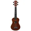 vidaXL Sopránové ukulele pre deti s taškou Tmavé drevo 23" Náhľad obrázku produktu 5