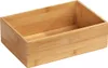 WENKO Bambusová dřevěná krabice Box Storage Shelf Náhled obrázku produktu 1