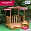 Coemo Spielhaus mit Sandkasten Sonnendach Spiel-Veranda Produktbild-Vorschau 5