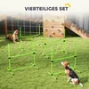 PawHut Agility Set Hunde 4-teiliges höhenverstellbar Produktbild-Vorschau 5