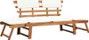 vidaXL Banc de jardin 2 en 1 avec coussins 190 cm bois Voir les images du produit 21