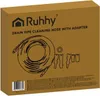 Ruhhy 26132 Wąż do czyszczenia rur z adapterem 15 m Podgląd zdjęcia produktu 12