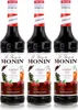 Monin Sirup Himbeer Tee 700ml - Cocktails Milchshakes Produktbild-Vorschau 1