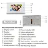 Kabelgebundene Video-Gegensprechanlage mit 7-Zoll-Display, Produktbild-Vorschau 2