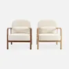 Two identical armchairs are shown from the front against a white background. Produktbild-Vorschau
