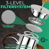 French Press – Edelstahl Kaffeebereiter mit Holzelementen – Produktbild-Vorschau 7
