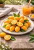 Kumquat Pflanze Fortunella margarita 70–80 cm – Ovale Produktbild-Vorschau 3