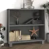vidaXL Dressoir HAMAR, donkergrijs, 85x35x80 cm, massief Productafbeelding-voorbeeld 1