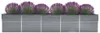 vidaXL Lit surélevé de jardin Acier galvanisé 400×80×77 cm Voir les images du produit 10