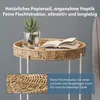 doporro Beistelltisch rund, Kleiner Tisch, Couchtisch rund Produktbild-Vorschau 2