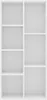 vidaXL Libreria bianca 50×25×106 cm in materiale derivato Anteprima dell’immagine prodotto 4