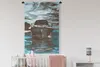 MuchoWow® Wandteppich Wandbehang Boot - Meer - Luft 90x135 Produktbild-Vorschau 2