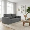 KomfortWelt24 2-Sitzer-Sofa mit Schlaffunktion und Produktbild-Vorschau 2