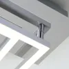 LED Deckenleuchte drehbar Metall-Kunststoff chrom-silber Produktbild-Vorschau 4