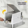 PawHut Katzenklo XL Katzentoilette aus Edelstahl mit Produktbild-Vorschau 8